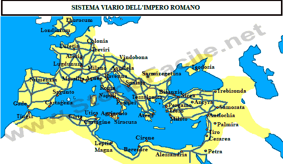Sistema viario dell'impero romano